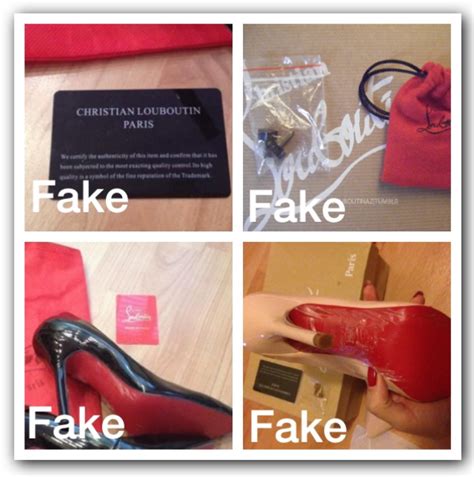 christian louboutin fake